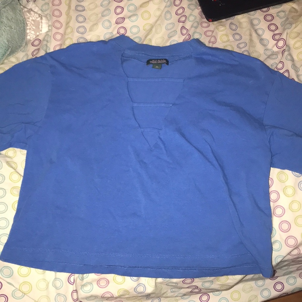 Target cutout crop top